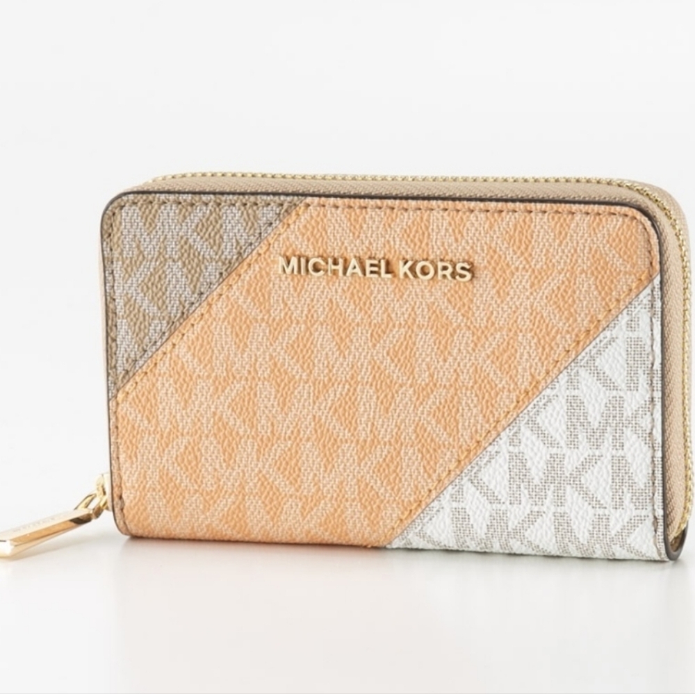 NWT MICHAEL KORS JET SET Small Wallet